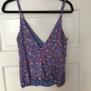 Floral Spaghetti Straps Top